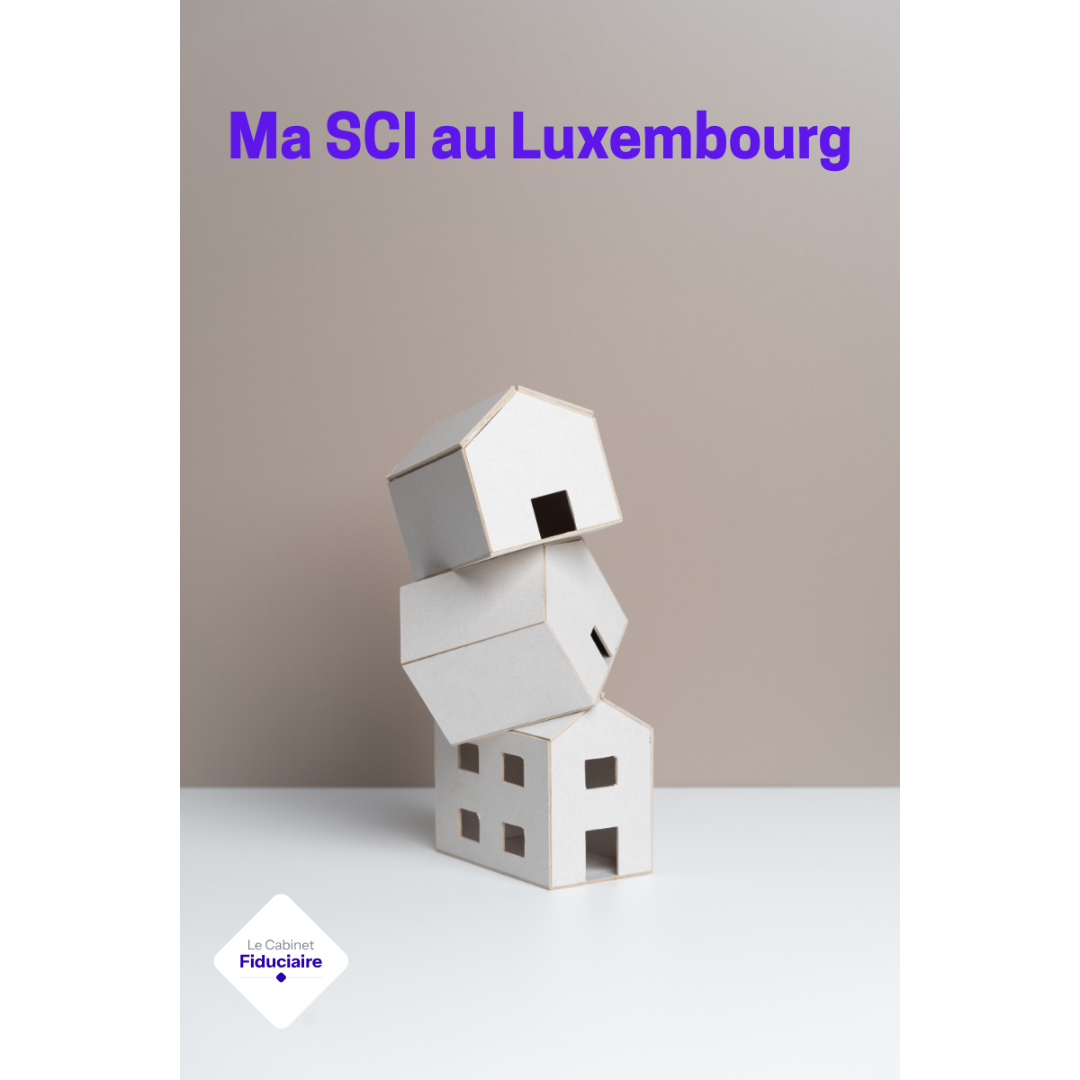 Accumulation de maisons en carton